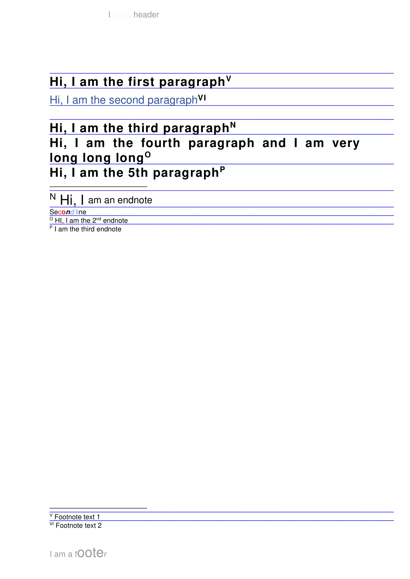 Headers and Footers PDF File