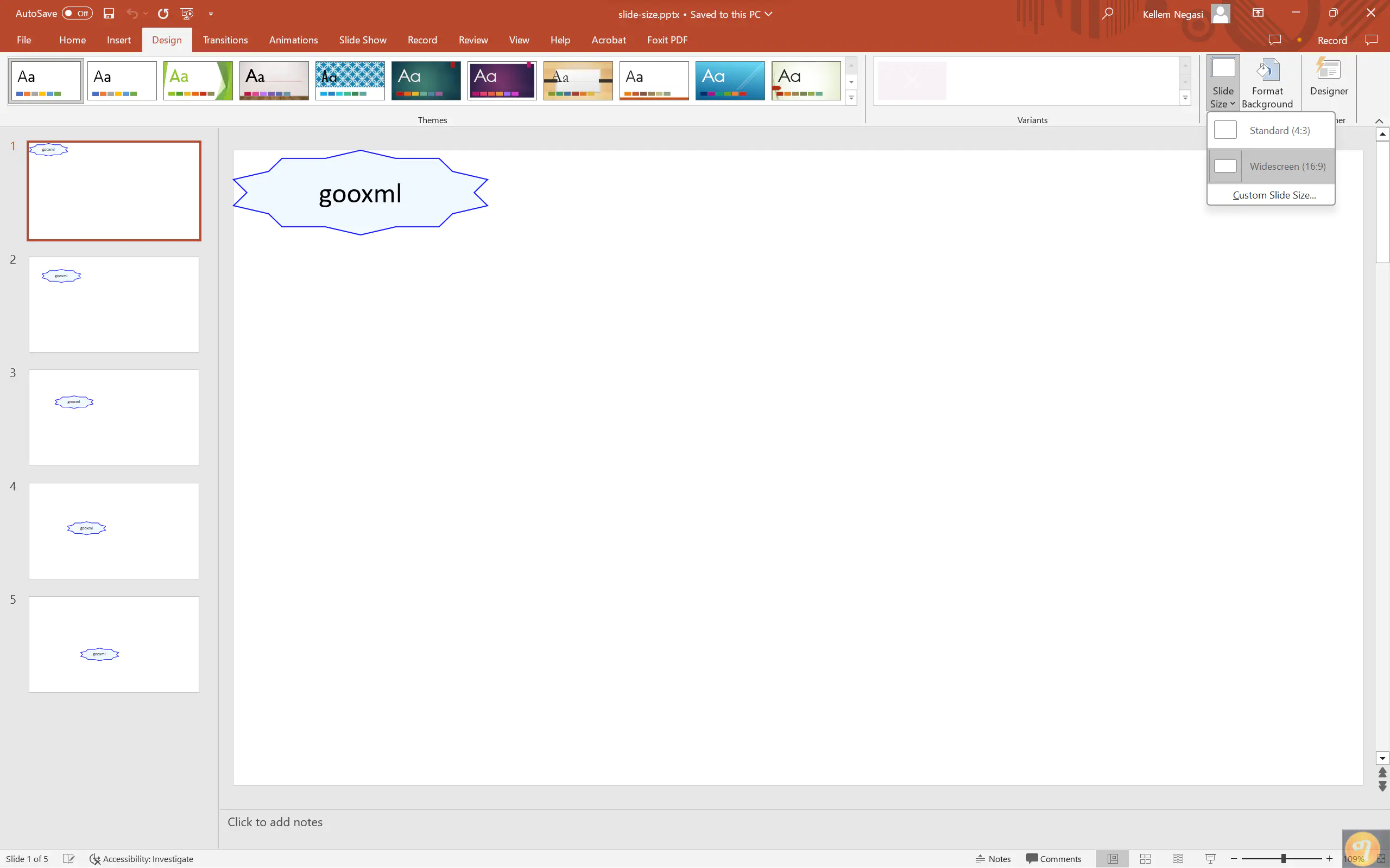 sample image presentation