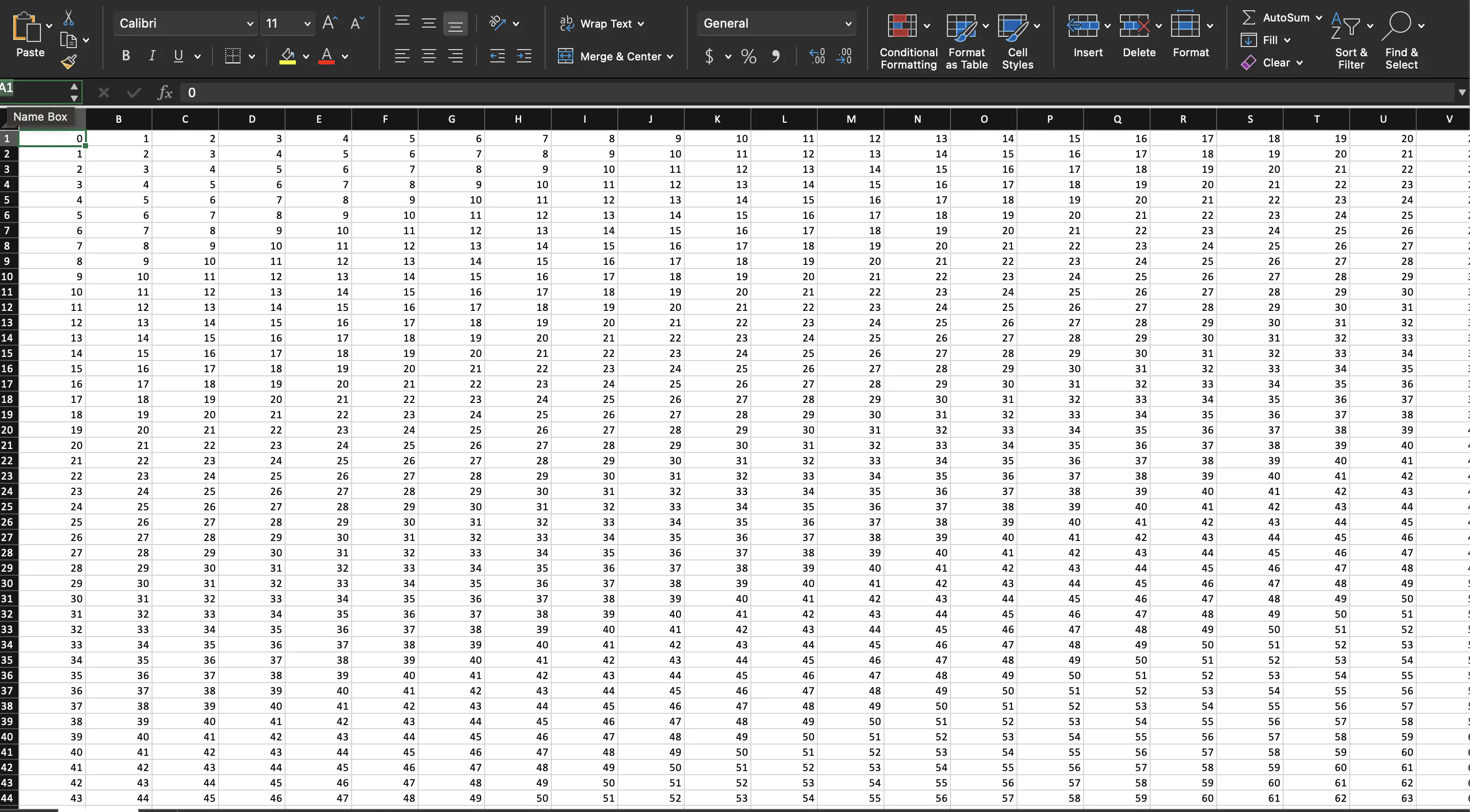 sample spreadsheet with images