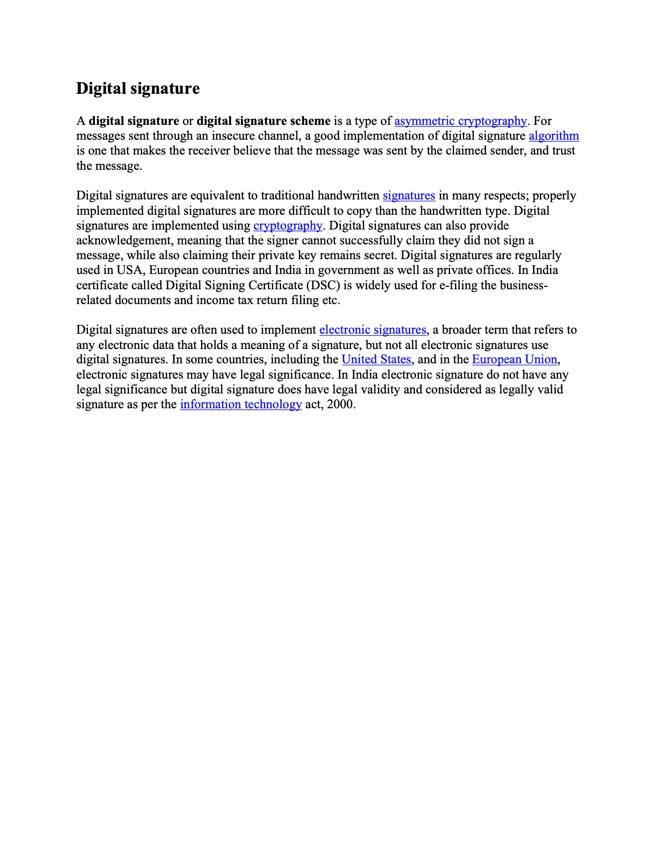 Signed and Get Revision