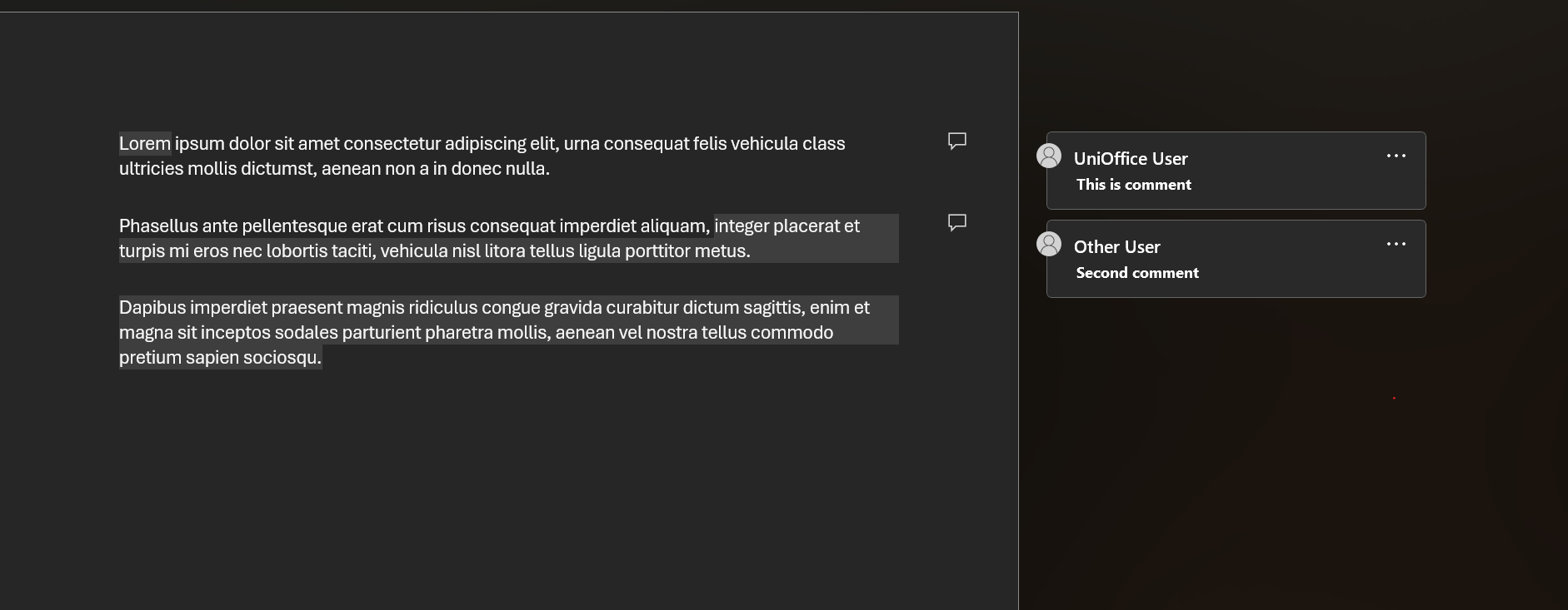 sample output