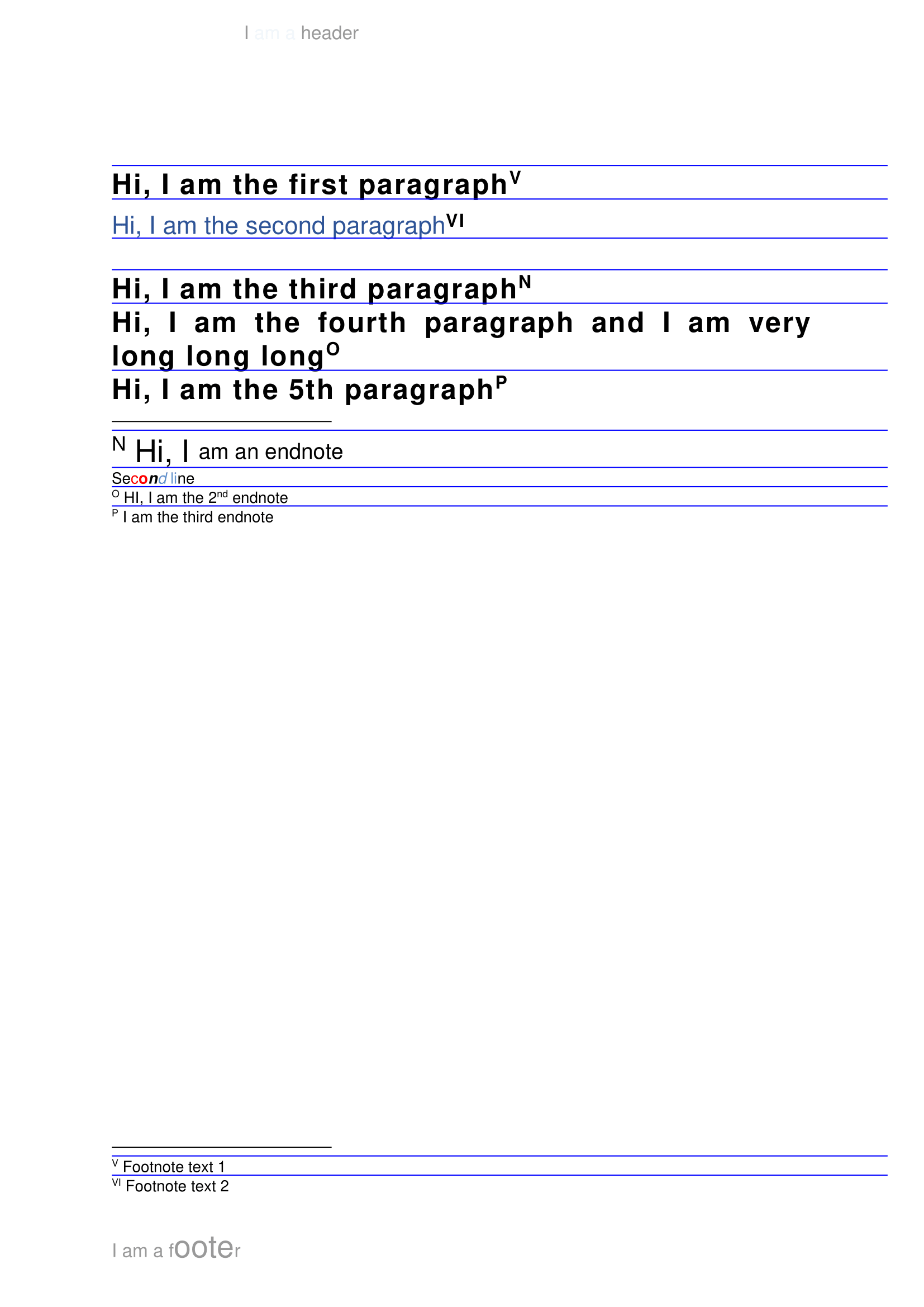 Headers and Footers PDF File