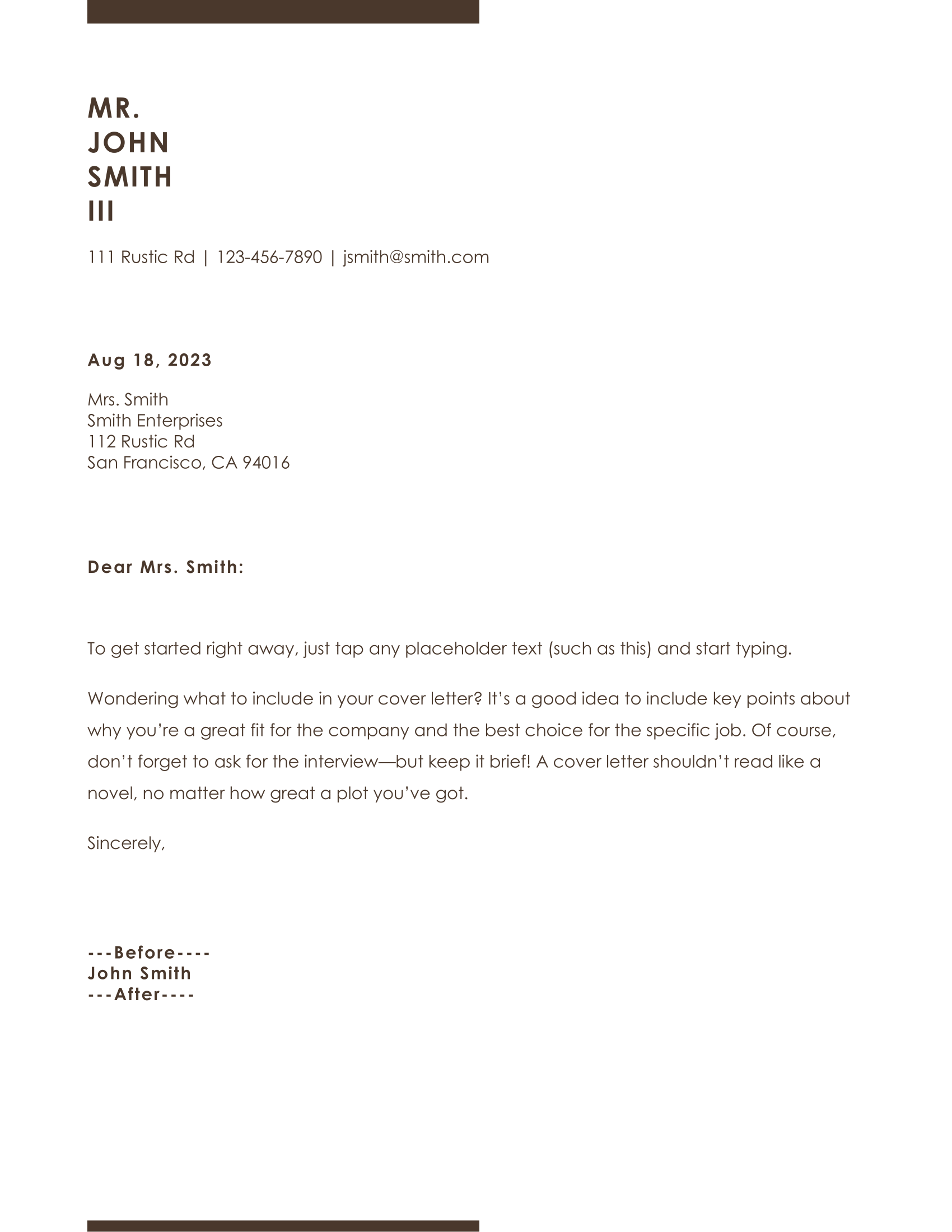 Edited document