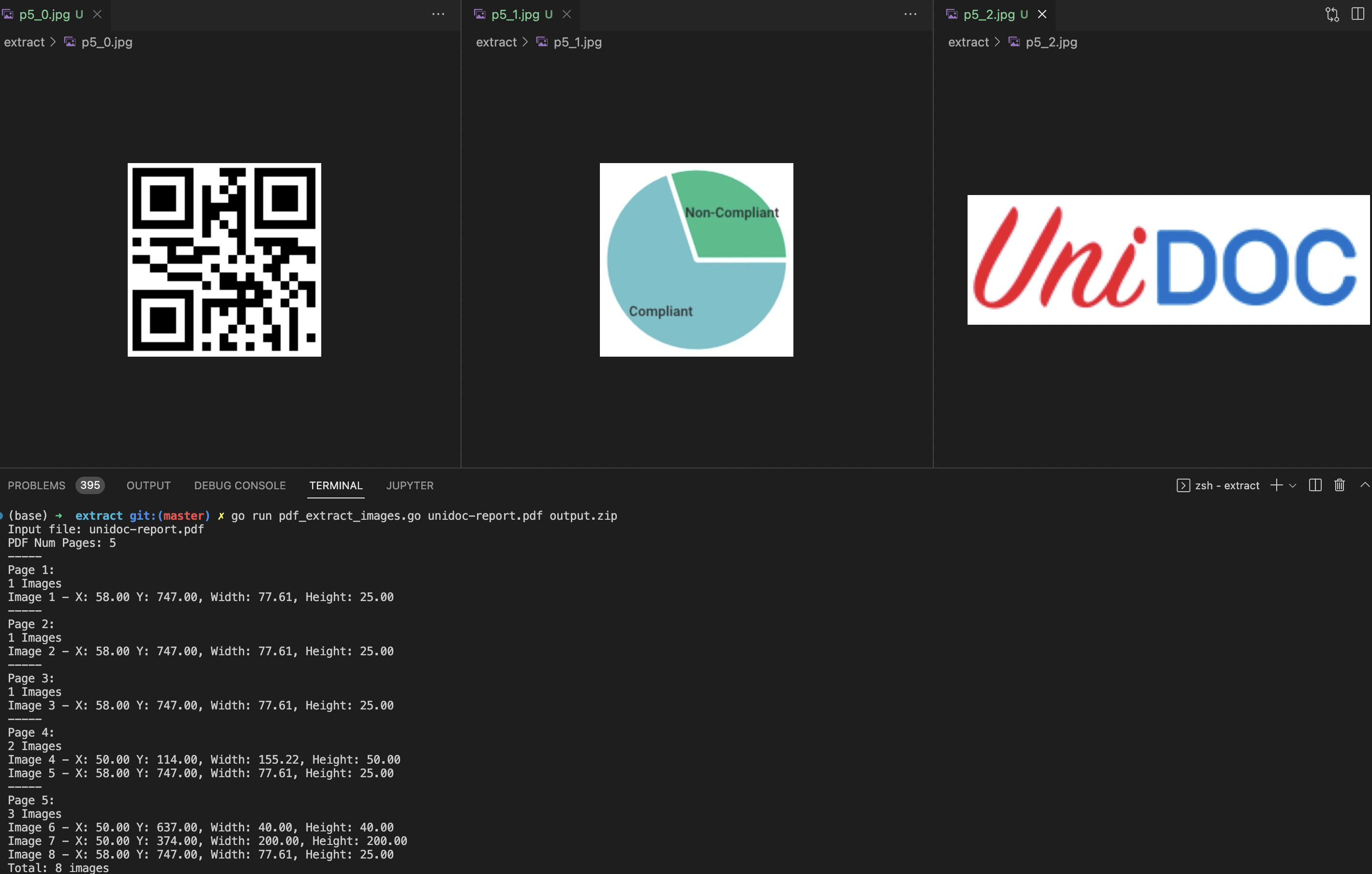 Extracted Images