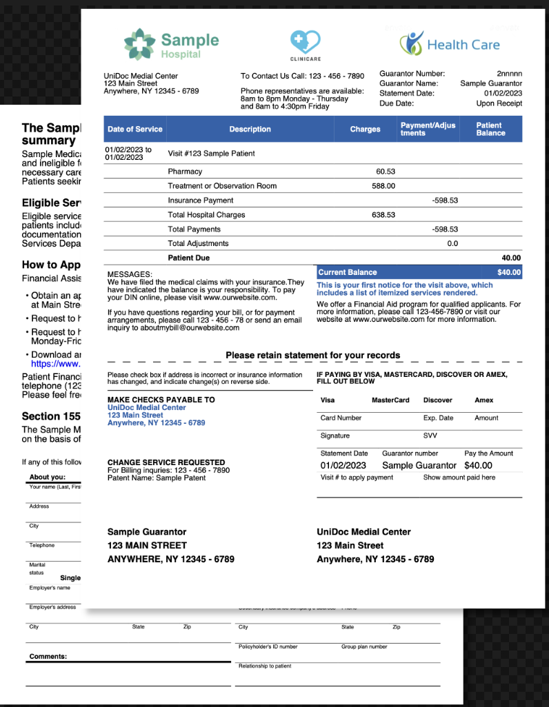 Medical Bill